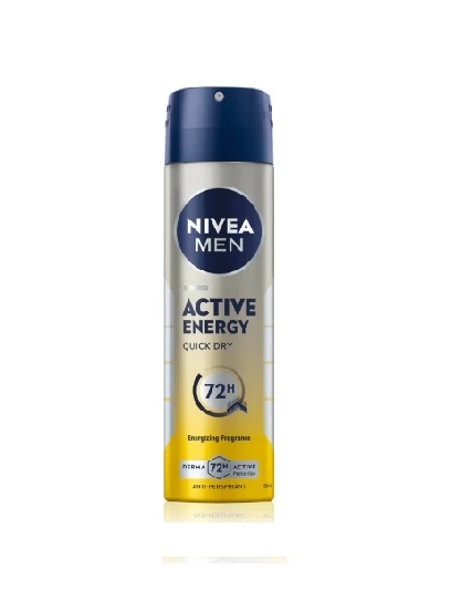 NIVEA ANTIPERSPIRANT DEO 150ML MEN ACTIVE ENERGY 